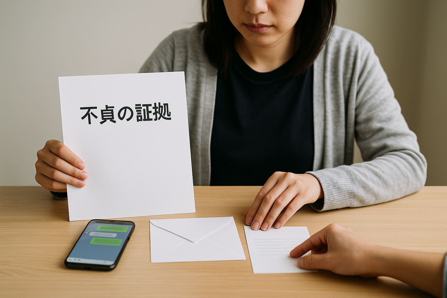 不貞行為の証拠