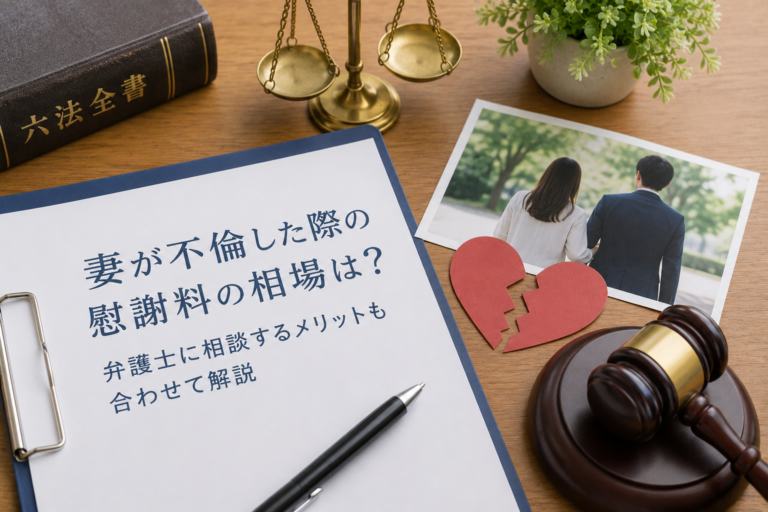 妻が不倫した際の慰謝料の相場は？弁護士に相談するメリットも合わせて解説